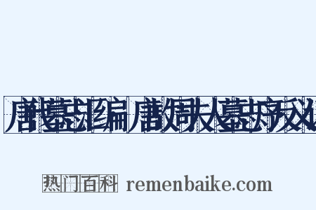 唐代墓志汇编·唐故周夫人墓志序反义词是什么意思的图片